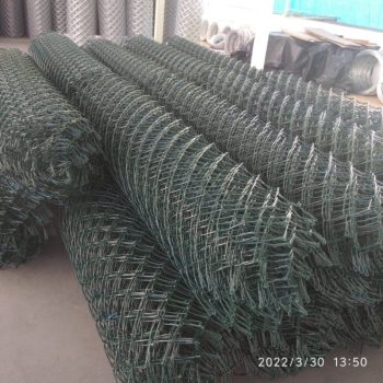 Telas alambrado em fio de aço galvanizada revestida com PVC